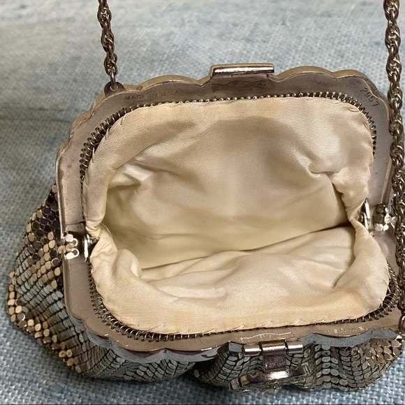 VTG Mesh Whiting & Davis USA Mini Clutch - Picture 4 of 14